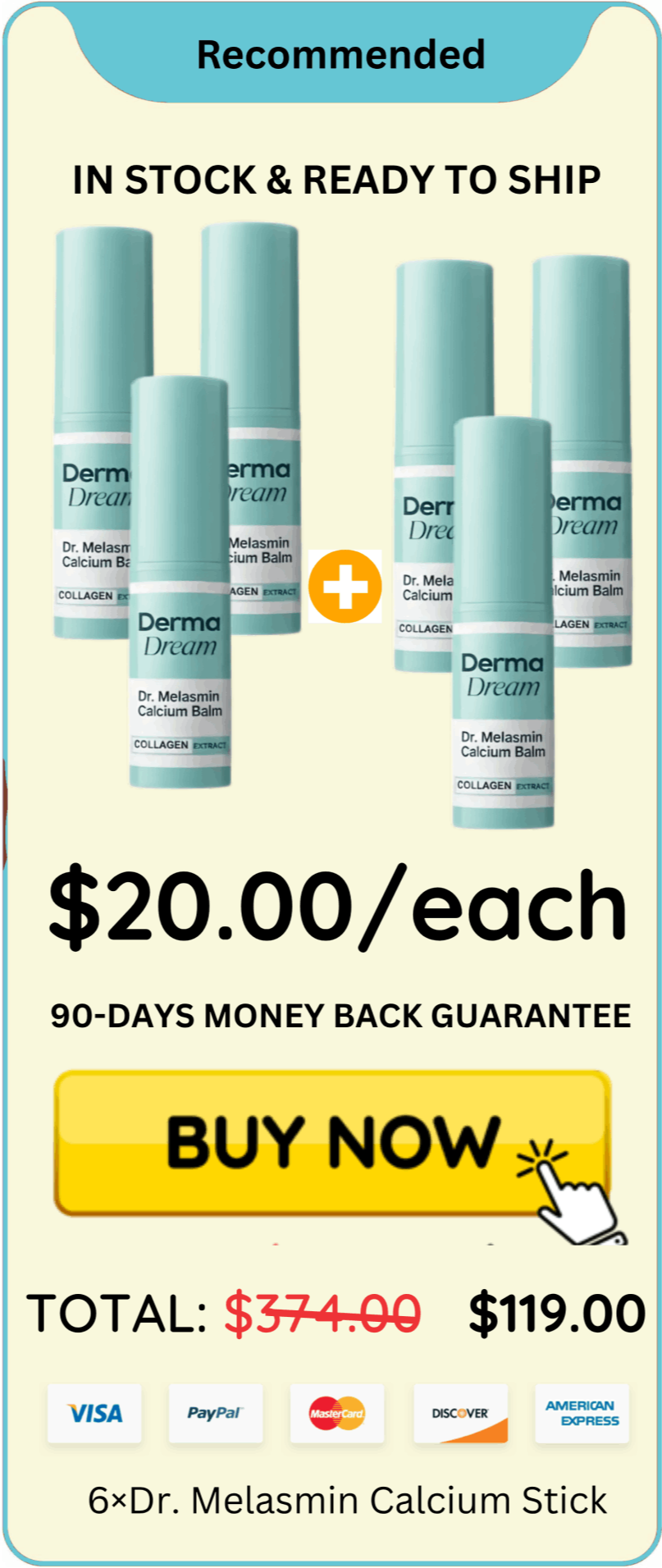 Dr. Melasmin Calcium Stick offer price